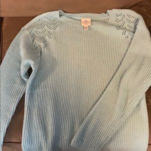 Blue Knit Sweater